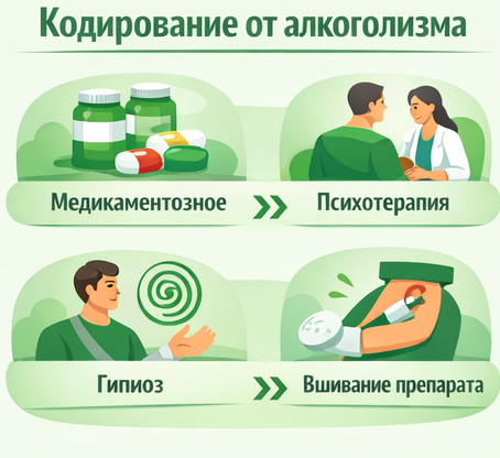 кодирование от алкоголизма в Вытегре Санати